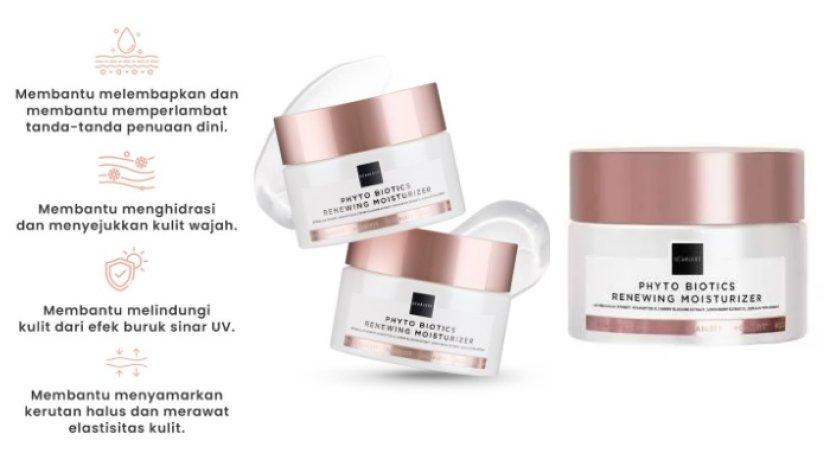Review SCARLETT Whitening Phyto Biotics Renewing Moisturizer, Ampuh Menghidrasi dan Cegah Penuaan
