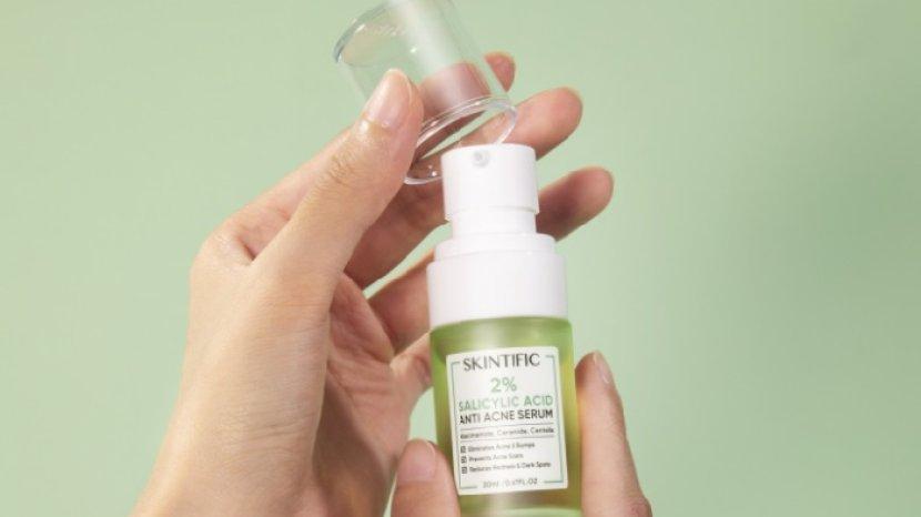 Review SKINTIFIC 2 persen Salicylic Acid Anti Acne Serum, Solusi Kulit Bersih dan Bebas Jerawat