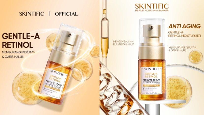 Review SKINTIFIC Gentle-A Retinol Renewal Serum, Cocok untuk Pemula yang Baru Pakai Retinoid