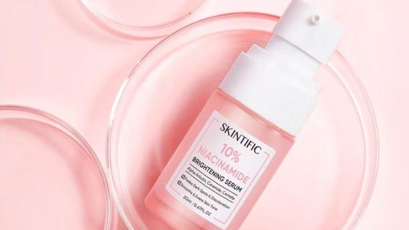 Review SKINTIFIC Niacinamide 10 persen Brightening Serum, Pilihan Tepat untuk Glow Up saat Lebaran