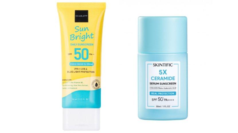 Battle Sunscreen SPF 50++++ SKINTIFIC VS SCARLETT, Formula yang Manakah Paling Worth It?