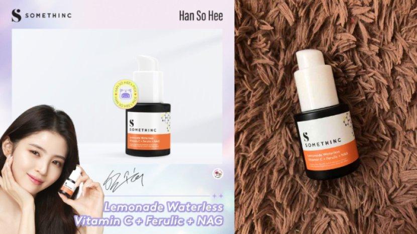 Review SOMETHINC Lemonade Waterless, Serum Lokal Kaya Vitamin C untuk Mencerahkan Kulit 