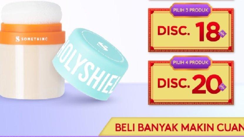 Bedak Sekaligus Sunscreen, Intip Review SOMETHINC No Sebum Mineral Blur Translucent Loose Powder