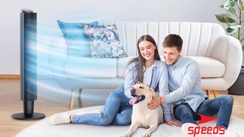 Review SPEEDS Kipas Angin Portable 202-33, Kipas Kekinian dengan Remote Control