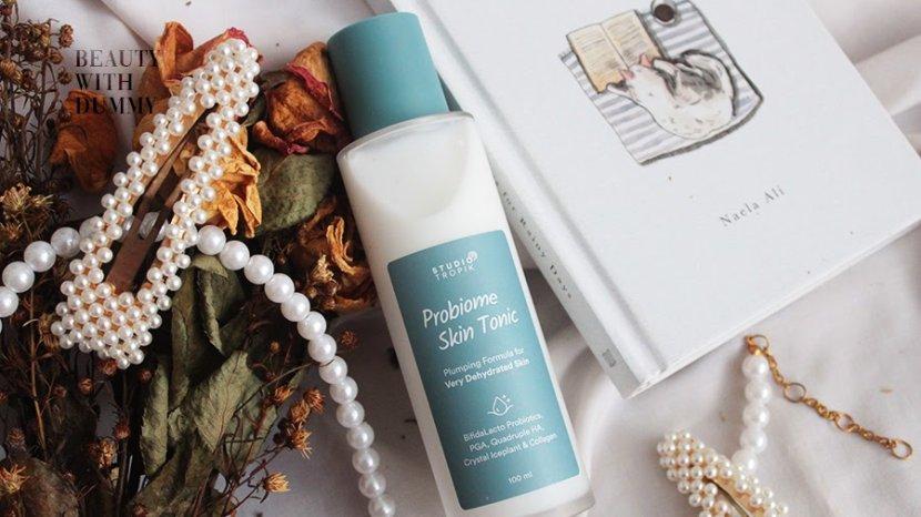 Review STUDIO TROPIK Probiome Skin Tonic, Toner Essence yang Ampuh Lembapkan Kulit Wajah 