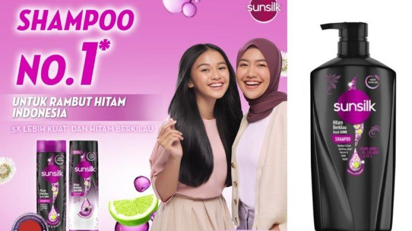 Review sunsilk Hitam Berkilau Black Shine Activ-Infusion, Punya Kandungan Urang Aring dan Collagen