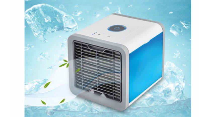 Review Taffware HUMI Cooler Mini Arctic AA-MC4, Penyejuk Handal Sekaligus Night Lamp