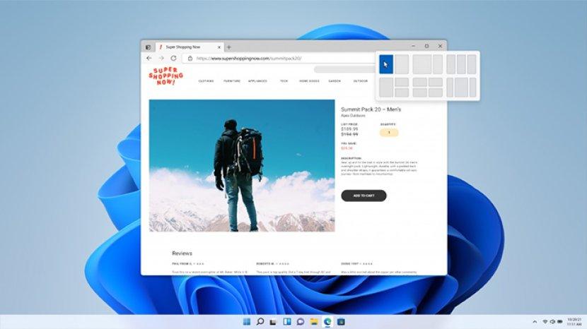 5 Fitur Windows 11 yang Harus Kamu Tahu, Tampilan Antarmuka Mirip MacOS