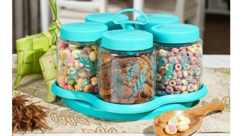 Praktis, 5 Toples Set Cocok untuk Sajikan Aneka Camilan di Ruang Tamu