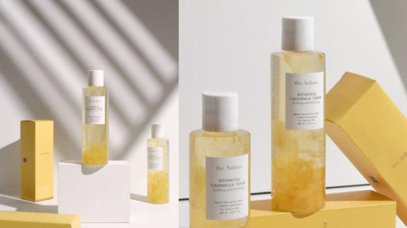 Review The Aubree Botanical Calendula Toner, Skincare dengan Kelopak Bunga Asli