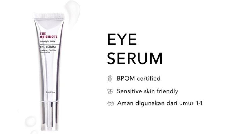 Review THE ORIGINOTE Eye Serum, Atasi Mata Panda Tanpa Biaya Mahal