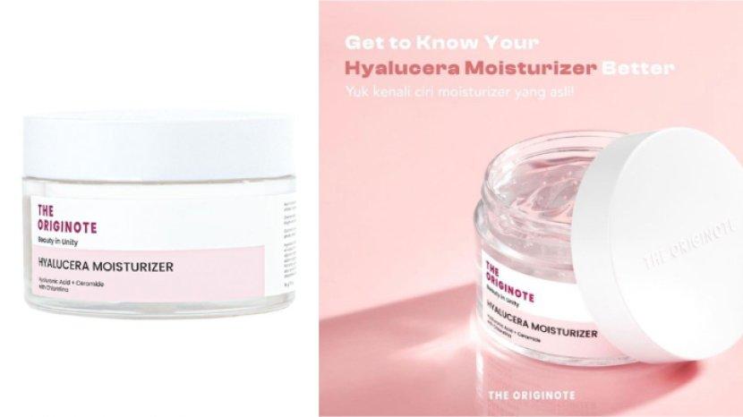Review THE ORIGINOTE Hyalucera Moisturizer Gel, Pelembap yang Banyak Diminati di TikTok Shop