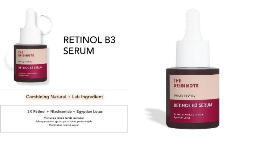 Review THE ORIGINOTE Retinol B3 Serum, Wujudkan Kulit Kencang dan Awet Muda saat Lebaran