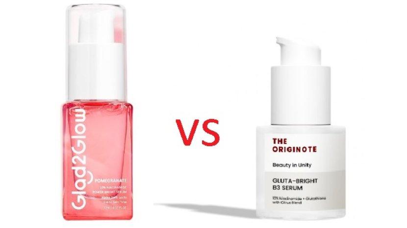 Battle Serum Niacinamide dari THE ORIGINOTE vs Glad2Glow , Sama-sama Viral TikTok, Mana Pilihanmu?