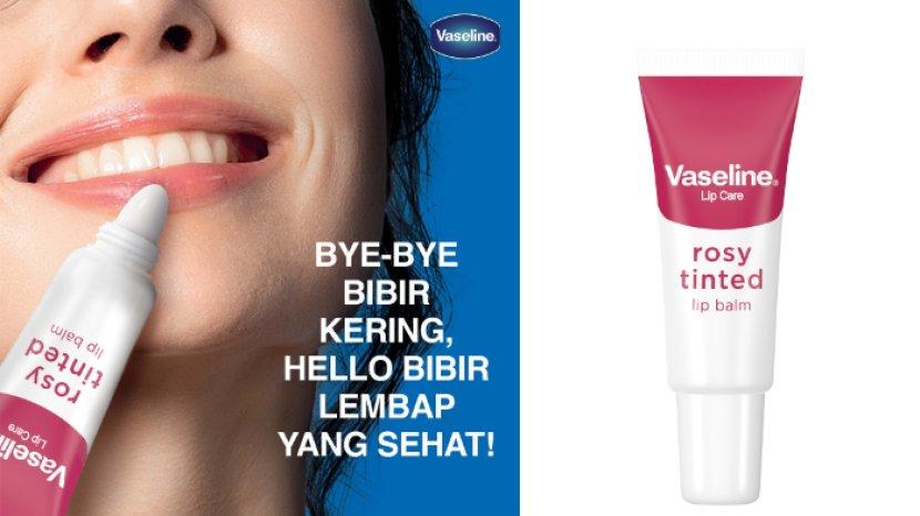 Review Lip Produk Vaseline Lip Care Rosy Tinted, Formulanya Bikin Bibir Tampak Pink Alami