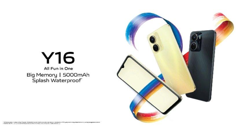 Review vivo Y16, HP Rp 1 Jutaan dengan Bodi Premium dan Sertifikasi IP53