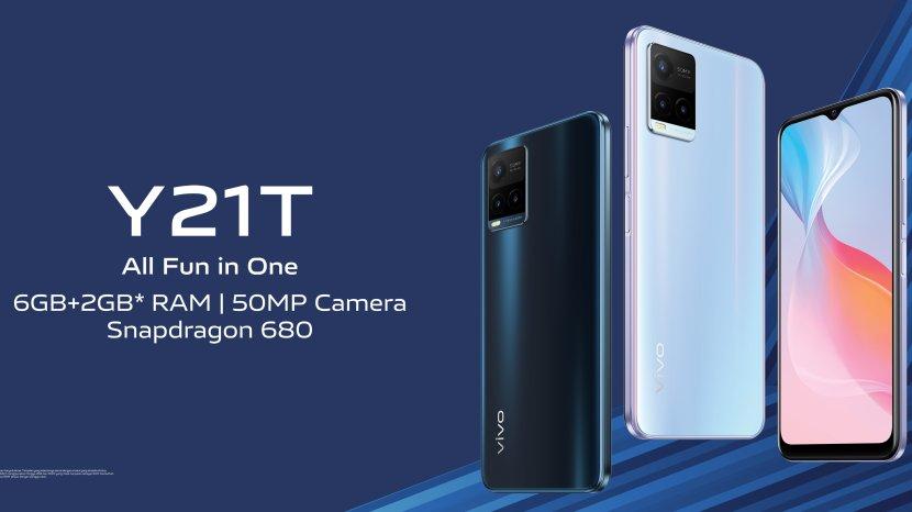 vivo Y21T, HP Rp 3 Jutaan dengan Kamera Terbaik di Kelasnya