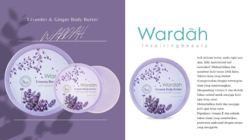 Wardah Creamy Body Butter Lavender & Ginger, Bisa Melembabkan Kulit dengan Aroma Relaksasinya