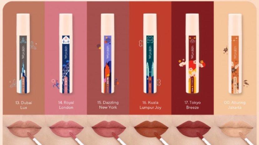 Review 6 Shade Menarik dari Wardah Colorfit Lip Paint Around the World