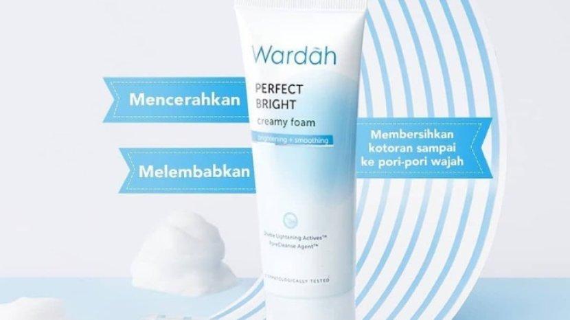 Review Wardah Perfect Bright Creamy Foam, Bersihkan Wajah dengan Lembut