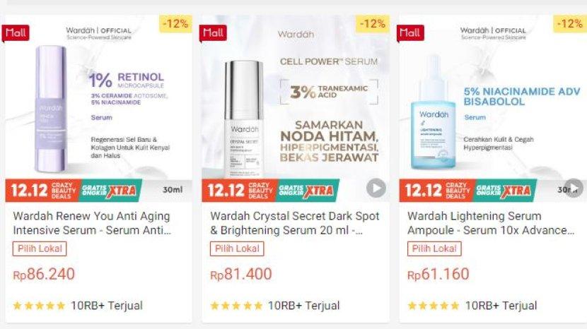 5 Rekomendasi Serum Wardah Terbaik Spesial 12.12, Tawarkan Diskon Menarik