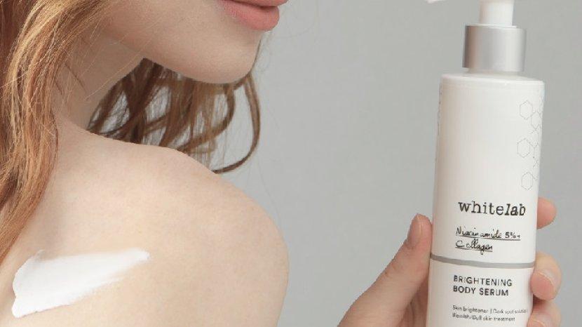 Review whitelab Brightening Body Serum, Hadir dengan Kandungan Collagen dan Niaciamide