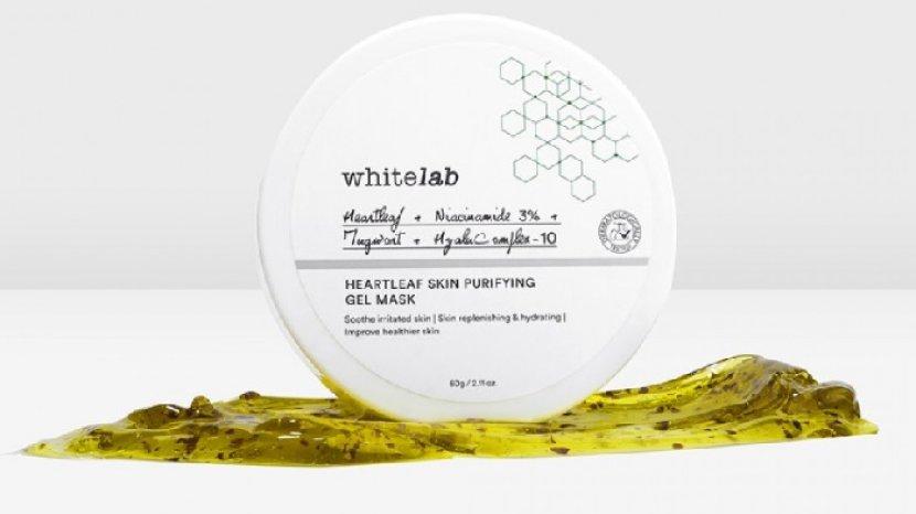 Review whitelab Heartleaf Skin Purifying Gel Mask Hadir dengan Bahan Alami, Cocok untuk Semua Kulit