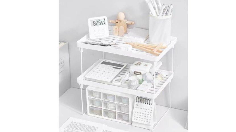 Tampilan Kamar Lebih Tertata dengan 5 Rak Mini Serbaguna