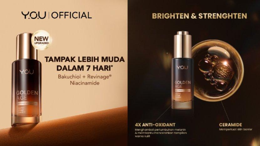 Review YOU Golden Age Intensive Serum, Hempas Penuaan Dini dan Kulit Lebih Muda dalam 7 Hari