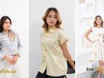 5 Rekomendasi Dress, Blouse hingga Kemeja Wanita Ecoprint Cenderaloka