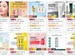 30 Daftar Sunscreen Diskon Menarik Spesial Harbolnas 11.11, Jangan Sampai Terlewatkan!