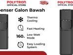 Review Lengkap Dispenser Galon Bawah Polytron PWC 500, Kelebihan dan Kekurangan