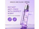 Review Lengkap Grace and Glow Smooth and Silk Hair Serum Instant Anti-Frizz