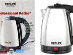 Review Lengkap Teko Listrik IDEALIFE IL-110 1.8 Liter: Harga Terbaru, Kelebihan hingga Kekurangan