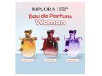 3 Varian Implora Eau de Parfum Woman: Pink Ribbon, Magnificent, dan Luxury Gold