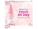 Review Milk Recipe Deodorant Spray Sakura: 3in1 untuk Ketiak, Badan dan Kaki