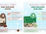 4 Varian Hanasui Body Bar Soap untuk Kulit Bersih, Lembut, dan Terawat