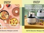 6 Rekomendasi Panci Listrik dari GOTO LIVING, Alat Masak Serbaguna untuk Dapur Mungil dan Anak Kos