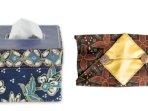 4 Rekomendasi Tempat Tisu Motif Batik dari Cenderaloka
