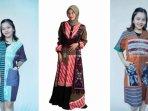 4 Rekomendasi Dress Batik Mix Tenun Cenderaloka, Bisa untuk Ngantor