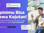 Komentar Menarik di Suara Lokal TribunX Bisa Jadi Top Comment dan Dapat Hadiah