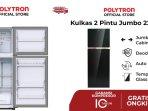 Review Lengkap Kulkas Polytron Belleza Jumbo PRW 23MNX, Kelebihan dan Kekurangan
