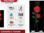 Review Lengkap Kulkas Polytron Belleza Varia PRA 17CRX, Kelebihan dan Kekurangan