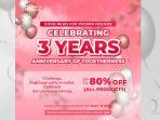 Rayakan Anniversary ke-3, PHERINI Tebar Hadiah Menarik di Live TikTok
