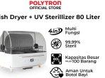 Review Lengkap Polytron Dish Dryer UV Sterilizer 80L: Harga Terbaru, Kelebihan hingga Kekurangan