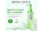 Review SKINTIFIC 3X Acid Acne Gel Cleanser: Manfaat, Kelebihan, hingga Kekurangan