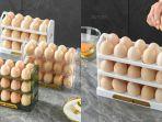 18 Daftar Produk Egg Box Berkualitas, Penyimpanan Telur Tambahan untuk Kulkas