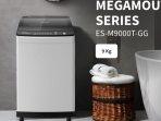 Review Lengkap Mesin Cuci Sharp Top Load 9 Kg ES-M9000T-GG, Cek Plus Minusnya