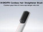 Review Xiaomi Cordless Hair Straightener Brush, Hadirkan Rambut Lurus di Mana Saja Hanya Pakai Sisir