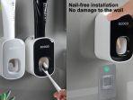 5 Rekomendasi Dispenser Pasta Gigi, Desain Anti Tumpah, Tinggal Tekan Sesuai Kebutuhan